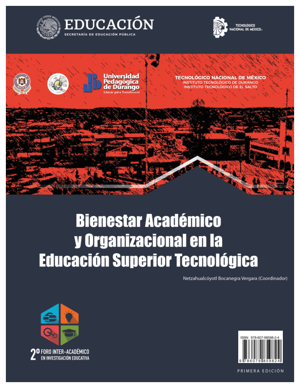 Bienestar Acadeímico y Organizacional en la Educación Superior Tecnológica.