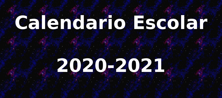 Calendario Escolar Ciclo B 2020